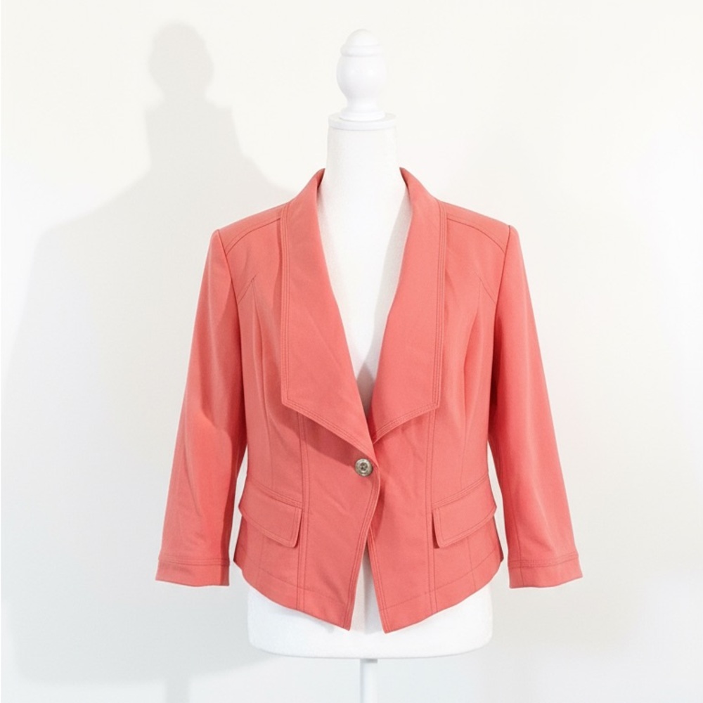 White House Black Market Coral Blazer